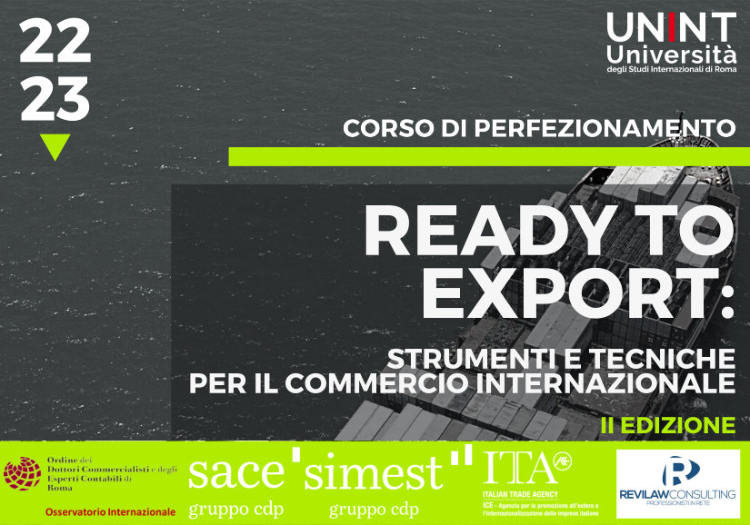 Ready to Export II Edizione : Strumenti e tecniche per il commercio internazionale